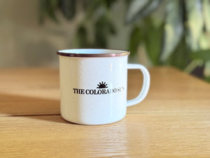 NEW: Colorado Sun tin mug