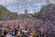 Load image into Gallery viewer, Denver Nugget fans celebrate at Civic Center park (Photo by Hugh Carey)