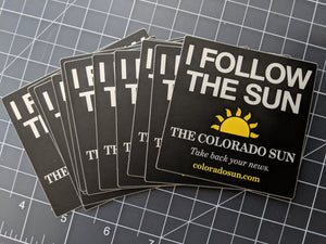 I Follow The Sun sticker