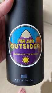 "I'm an Outsider" sticker